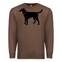 Chestnut Labrador Retriever Fetch, Black Lab Play Ball Premium Sweatshirt - trangStudio