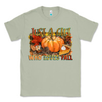 Matcha Just a girl who loves Fall Classic Tee - NancyCooperArtShop