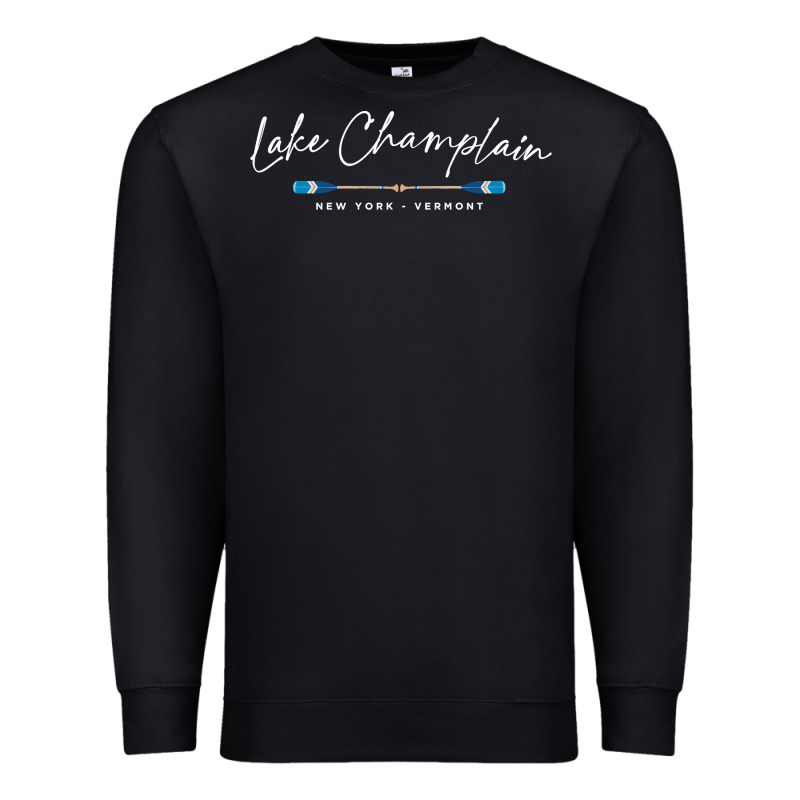 Lake Champlain Oars Graphic Premium Sweatshirt by trangStudio | Teevron