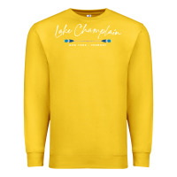 Lemon Lake Champlain Oars Graphic Premium Sweatshirt - trangStudio