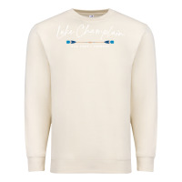 Sandshell Lake Champlain Oars Graphic Premium Sweatshirt - trangStudio