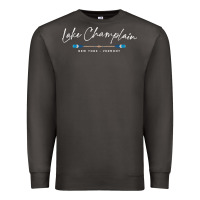 Smoke Lake Champlain Oars Graphic Premium Sweatshirt - trangStudio