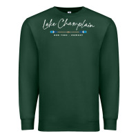 Sports Green Lake Champlain Oars Graphic Premium Sweatshirt - trangStudio