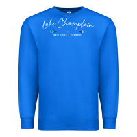 True Royal Lake Champlain Oars Graphic Premium Sweatshirt - trangStudio