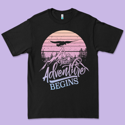 The Adventure Begins Premium Tee Designed By Bettercallsaul