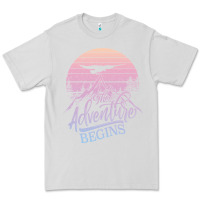 Dove Grey The Adventure Begins Premium Tee - Bettercallsaul