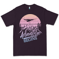 Plum The Adventure Begins Premium Tee - Bettercallsaul