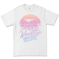 White The Adventure Begins Premium Tee - Bettercallsaul