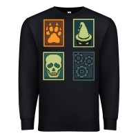 Black Inscryption Psychological Horror Card Categories Game Halloween Scary  Premium Sweatshirt - trangStudio