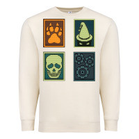 Sandshell Inscryption Psychological Horror Card Categories Game Halloween Scary  Premium Sweatshirt - trangStudio