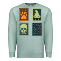 Seafoam Inscryption Psychological Horror Card Categories Game Halloween Scary  Premium Sweatshirt - trangStudio