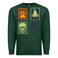 Sports Green Inscryption Psychological Horror Card Categories Game Halloween Scary  Premium Sweatshirt - trangStudio