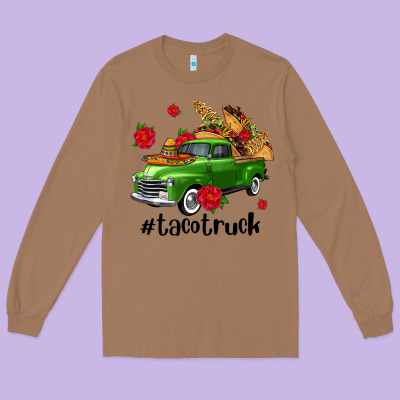 Tacotruck Olivia Long Sleeve Tee Designed By Oliviacreatesart