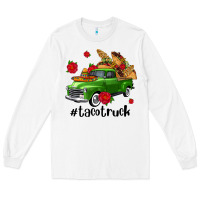 White tacotruck olivia Long Sleeve Tee - OliviaCreatesArt