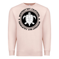 Pale Pink Diving at Monterey Bay, California Premium Sweatshirt - trangStudio