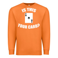 Carrot Cool Magician Is This Your Card Illusionist Premium Sweatshirt - trangStudio