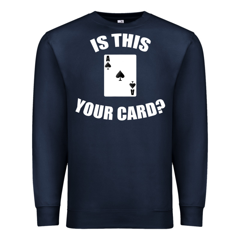 Cool Magician Is This Your Card Illusionist Premium Sweatshirt by trangStudio | Teevron