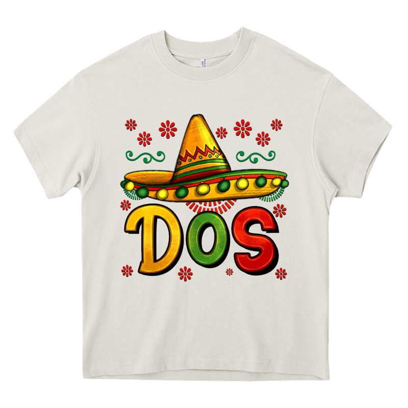 Dos My Second Mexican Birthday Heavy Core Tee by Jasminsmagicworld | Teevron