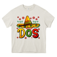 Cream dos my second mexican birthday Heavy Core Tee - Jasminsmagicworld