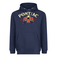 Navy Pontiac 1967   Classic Look style  14265 Heavyweight Hoodie - trangStudio
