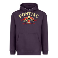 Plum Pontiac 1967   Classic Look style  14265 Heavyweight Hoodie - trangStudio