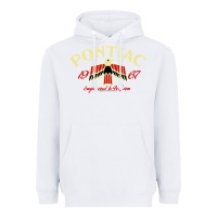 White Pontiac 1967   Classic Look style  14265 Heavyweight Hoodie - trangStudio