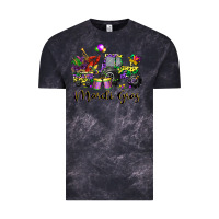 Cloud Black mardi gras tractor Vintage Tee - CowGirlArtShop