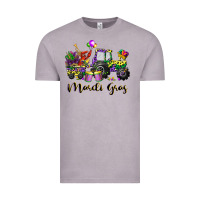 Mardi Gras Tractor Vintage Tee | Teevron