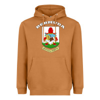 Meerkat Bermuda Coat of Arms Souvenir Gift Flag Bermudian Heavyweight Hoodie - trangStudio