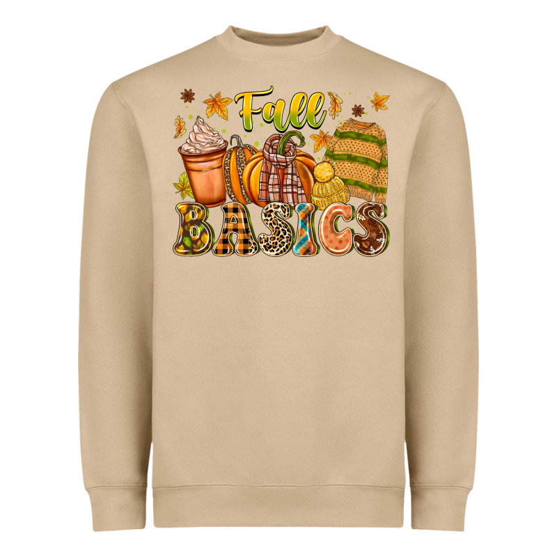 Fall Basics Heavyweight Sweatshirt by CowhideDigitalArt | Teevron