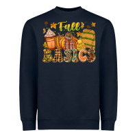 Navy Fall Basics Heavyweight Sweatshirt - CowhideDigitalArt