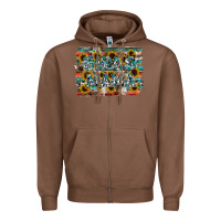 Chestnut girls mama Zipper Hoodie - RacoonDesign