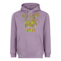 Lavender Bicycle Day 1943 LSD Acid Hofmann Trip Heavyweight Hoodie - trangStudio