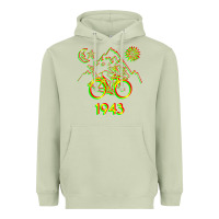 Matcha Bicycle Day 1943 LSD Acid Hofmann Trip Heavyweight Hoodie - trangStudio