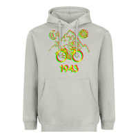 Moon Dust Bicycle Day 1943 LSD Acid Hofmann Trip Heavyweight Hoodie - trangStudio