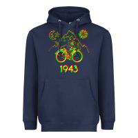 Navy Bicycle Day 1943 LSD Acid Hofmann Trip Heavyweight Hoodie - trangStudio