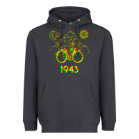 Smoke Bicycle Day 1943 LSD Acid Hofmann Trip Heavyweight Hoodie - trangStudio