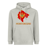 Moon Dust Montenegrin Flag  Montenegro Heavyweight Hoodie - trangStudio