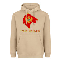 Mushroom Montenegrin Flag  Montenegro Heavyweight Hoodie - trangStudio