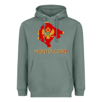 Sage Montenegrin Flag  Montenegro Heavyweight Hoodie - trangStudio
