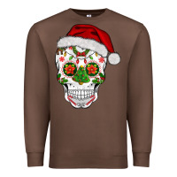 Chestnut sugar skull  christmas Premium Sweatshirt - BarkalooDesign