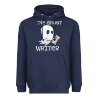 Navy ghost writer ghoul author halloween trick or treat novelist t shirt Heavyweight Hoodie - trangStudio