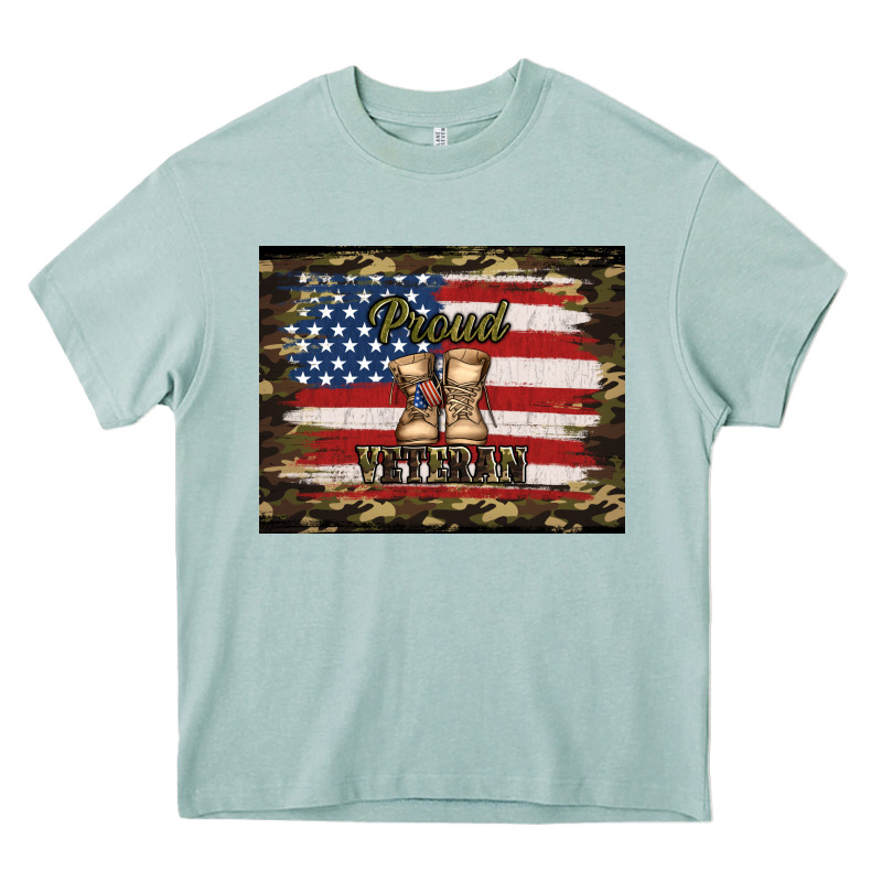 Proud Veteran Veterans Day Heavy Core Tee by Jasminsmagicworld | Teevron