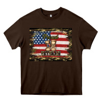 Chocolate Brown proud veteran veterans day Heavy Core Tee - Jasminsmagicworld