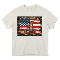 Cream proud veteran veterans day Heavy Core Tee - Jasminsmagicworld