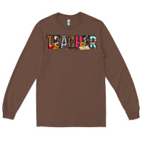 Chestnut teacher Long Sleeve Tee - OliviaCreatesArt