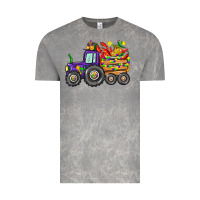 Cloud Rock mardi gras tractor Vintage Tee - CowGirlArtShop