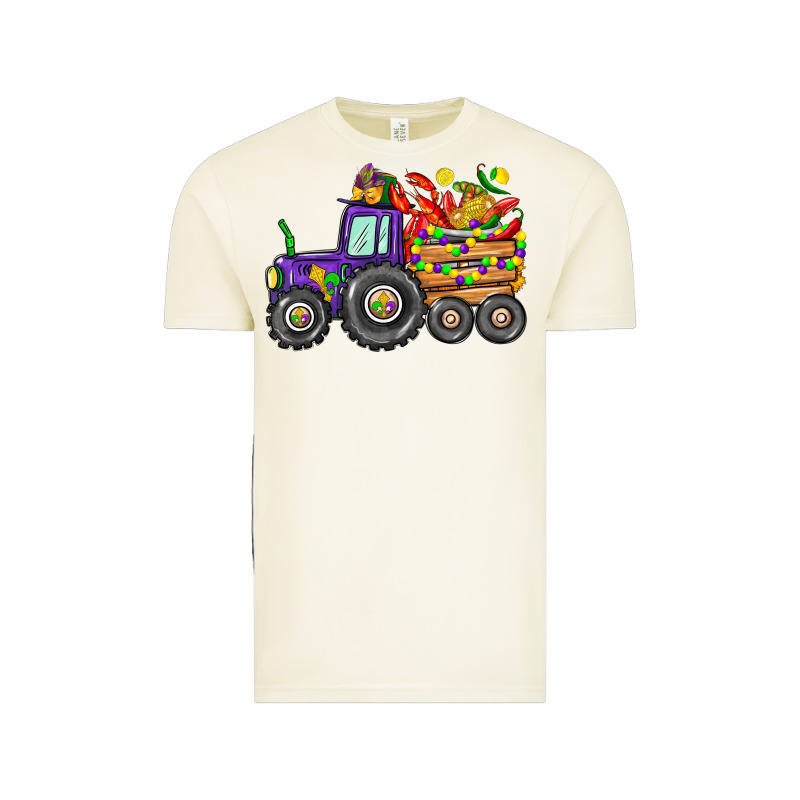 Mardi Gras Tractor Vintage Tee by CowGirlArtShop | Teevron