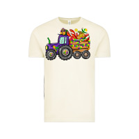 Vintage Arctic mardi gras tractor Vintage Tee - CowGirlArtShop