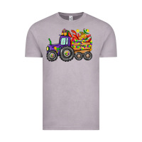 Vintage Zinc mardi gras tractor Vintage Tee - CowGirlArtShop